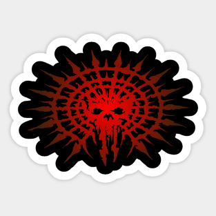 Skull Star Of Chaos Sticker